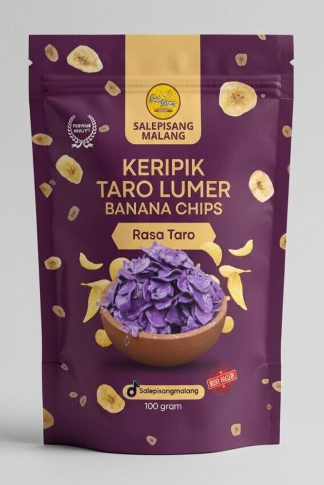 Sale Pisang Malang Produk Keripik Pisang Rasa Taro