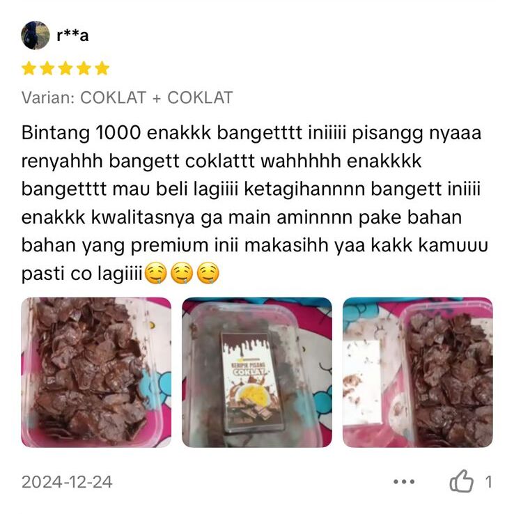 Testimoni Sale Pisang Malang