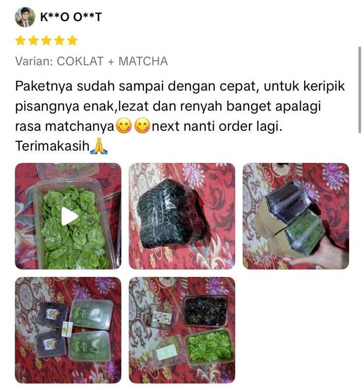 Testimoni Sale Pisang Malang