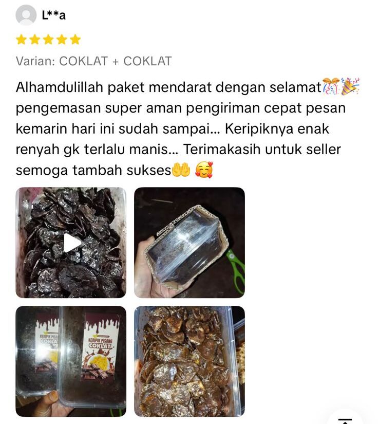 Testimoni Sale Pisang Malang