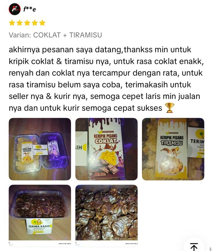Testimoni Sale Pisang Malang